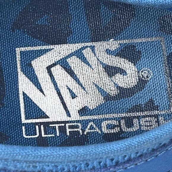 Vans Positive Vibes Warriors Blue Mesh Ultracush Skate Shoes Womens Size 7.5 - Picture 15 of 16